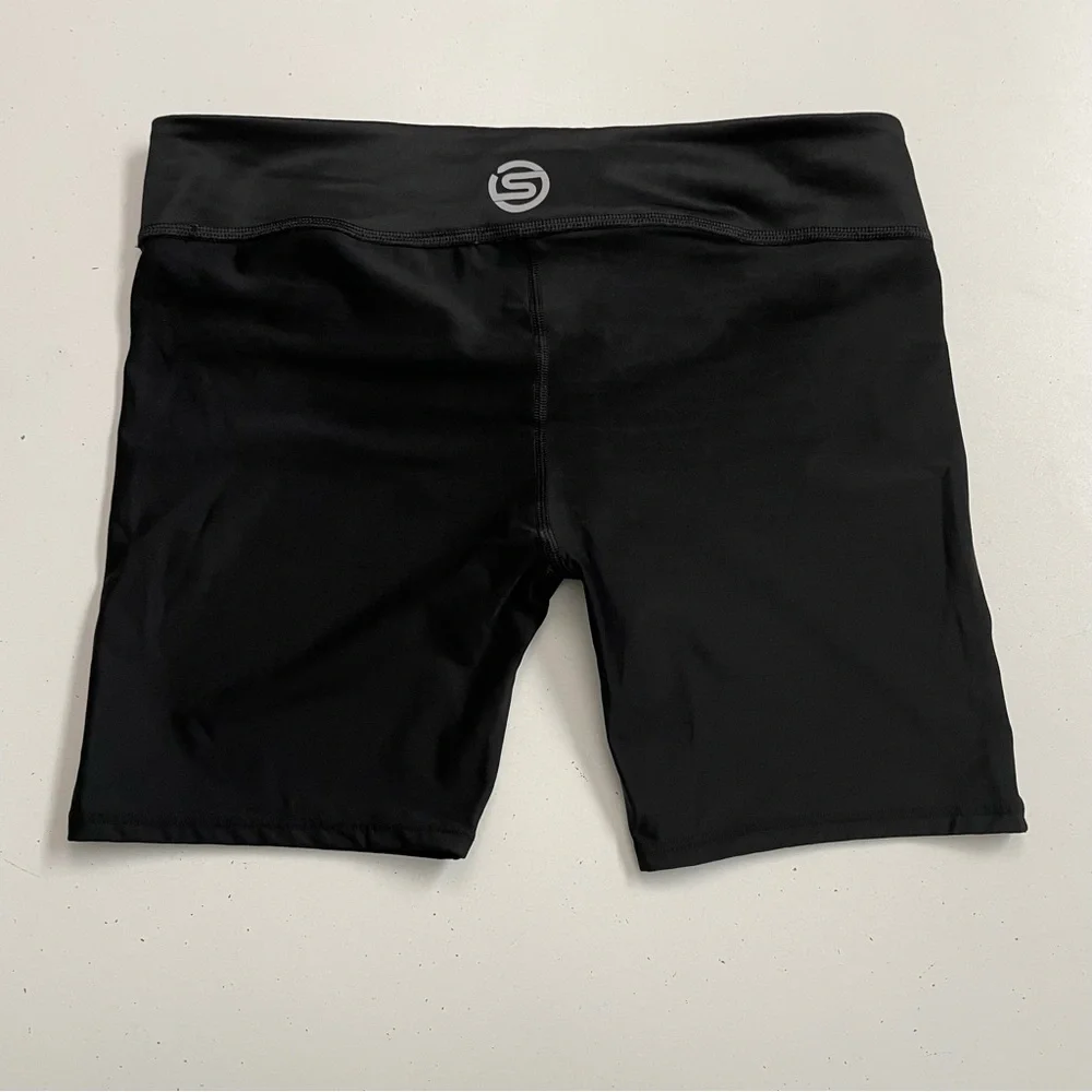 Skims Biker Shorts Boxer High Performance Athletic Shaper Exercise Black